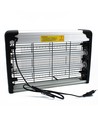 Lampe anti-insectes LEDlife - 2x10W, intérieur/couvert, UV, couvre env. 80m2