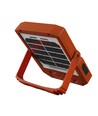 Spectrum Solaris strålkastare - Orange/röd, 10W, IP54, solcell, 4400 mAh powerbank