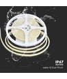 5m 10W/m Waterdichte COB-LED strip - 24V DC, IP67, 320 LED's per meter, COB LED