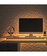 5m 10W/m Rav farve COB-LED strip - 24V DC, IP67, 320 LED pr. meter, COB LED