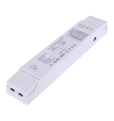 52W Triac dimbare driver voor LED-paneel - 30-42V, 800-1380mA, Triac + 0-10V, flikkervrij