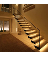 Kit ruban LED COB pour escalier 11W/marche - 24V DC, IP20, Jusqu'à 16 marches