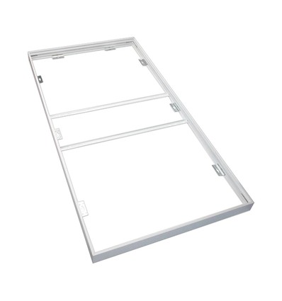 V-Tac Frame voor 120x60 LED-paneel - Eenvoudig te monteren met schroeven, witte rand
