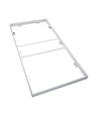 Cadre V-Tac pour panneau LED 120x60 - Montage facile avec vis, bord blanc