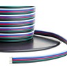 Câble RGB+W 12-24V - 5 x 0,5 mm², au mètre, minimum 5 mètres