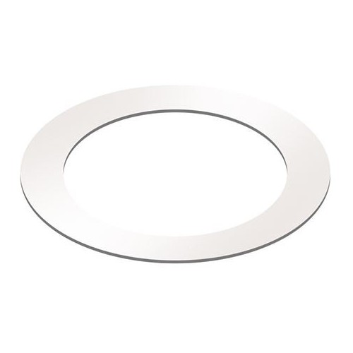 Anneau d'agrandissement blanc - Trou : Ø16 cm, Dimensions : 21 cm, compatible avec panneau encastré LED V-Tac 12W