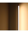 Réglette LED 60cm 10W, câblage traversant - IP65, Ø2,5cm