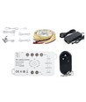 Trap LED COB stripset, 11W per trede - 24V DC, IP20, Tot 16 treden, met sensor + afstandsbediening