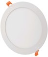 Panneau LED encastrable 6W Ø12cm - Découpe : Ø11 cm, Dimensions : Ø12 cm