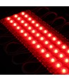 1,1W per stuk Waterdichte rode LED-module - 12V DC, IP66, perfect voor borden en speciale oplossingen