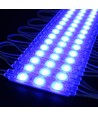 Waterdicht blauw LED-module - 1,1W per stuk, IP66, 12V, Perfect voor borden en speciale toepassingen