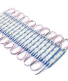 Module LED bleu étanche - 1,1W par pièce, IP66, 12V, Parfait pour enseignes et solutions spéciales