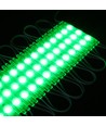 Module LED 1,1W - 12V DC, IP66, étanche vert, parfait pour les enseignes et solutions spéciales
