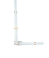 Connecteur en L/T pour bandes LED - 10 mm de large, 12V / 24V, RGB COB