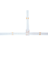 L/T-tussenstuk voor LED-strips - 10mm breed, 12V / 24V, RGB COB