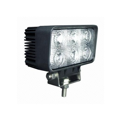 18W LED arbejdslampe, 12V / 24V - Kold hvid, Bil, lastbil, traktor, trailer, udrykningskøretøjer