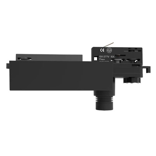 Éclairage de secours LED 3W pour rail triphasé - Noir, batterie 3 heures