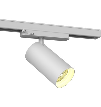 30W 3-faset RA90 Philips LED skinnespot - 100 lm/W, 36 grader, Hvid
