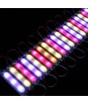 20 pcs modules LED RGBIC étanches 2W - 12V DC, IP65, parfait pour enseignes et solutions spéciales