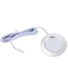 2,7W Ø6,8cm Reco68 møbelspot indbygning RA92 - 12V DC, Hul: Ø5,5 cm, Mål: Ø6,8 cm, børstet stål
