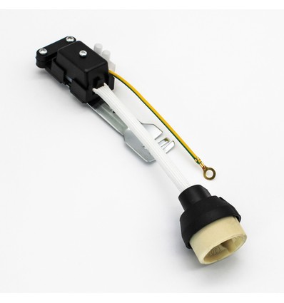 Douille GU10, céramique, avec support pour downlight