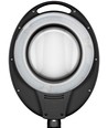 Lampe loupe LED avec pince 8W - Noir