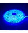 5m 10W/m Blå LED-strip - 24V DC, IP65, 120 LED per meter