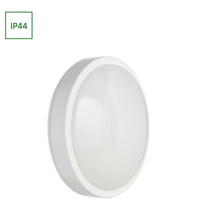 Plafonnier LED 27W Nymphea - 1750lm, IP44, 4000K, bord blanc