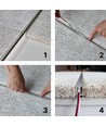 Rail Troldtekt 120 cm pour rubans LED - Encastré, extensible