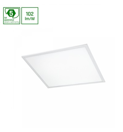 Panneau LED 60x60, 45W - 102lm/W, 6000K, 5 ans de garantie