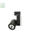 30W 3-faset skinnespot - 24 grader, sort, varm hvid, COB LED