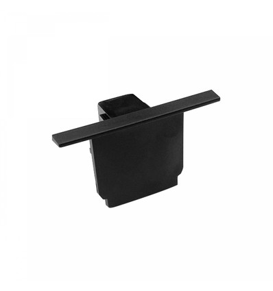 Cache d'extrémité encastré noir SPS - Spectrum