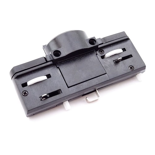 Pendeladapter / lampeholder for 3-faset skinne - Sort, Spectrum