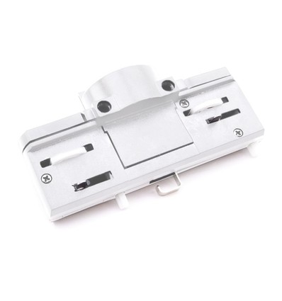 Adaptateur de suspension / douille pour rail triphasé - blanc, Spectrum