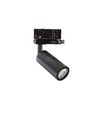 Spot sur rail triphasé mini GU10 - Noir, sans source lumineuse