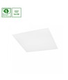 60x60 LED panel, 30W - 137lm/W, 4100lm, 3000K, 5 års garanti, hvit kant
