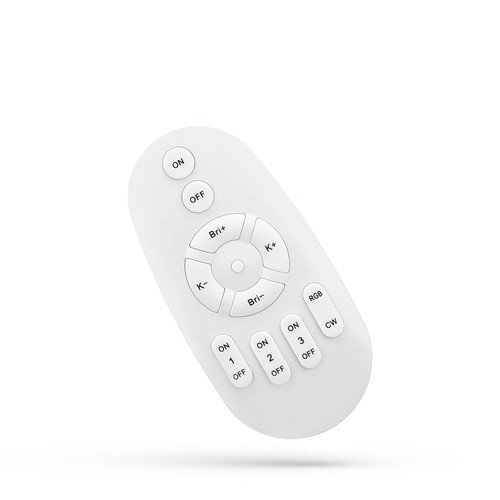 Télécommande Bluetooth pour RGB+CCT - IP20, pour pile AAA, compatible Google Assistant et Alexa