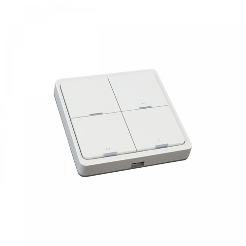 Télécommande RGB+CCT+DIMM - Bluetooth, IP20, pour pile CR2430, 8,1x8,1 cm