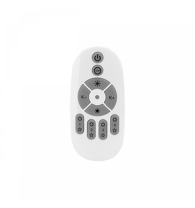 Télécommande Smart RGB+CCT - IP20, blanc/noir, compatible Tuya/Alexa/Google Assistant, usage intérieur