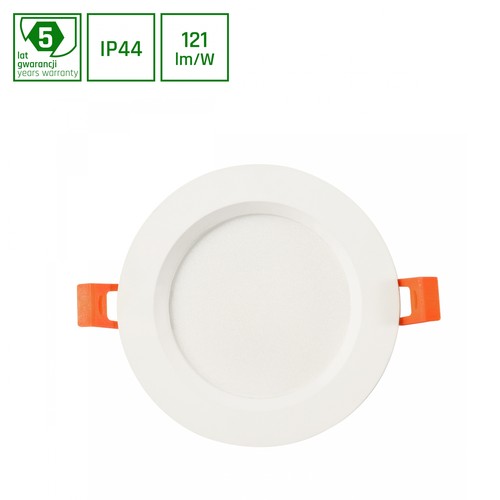 28W DURE 3 MAX LED inbouwpanel - 121lm/W, IP44 badkamer, Ø23cm, 4000K, 5 jaar garantie