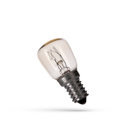 E14 15W halogen ovnspære - 75lm, maks. 300°C