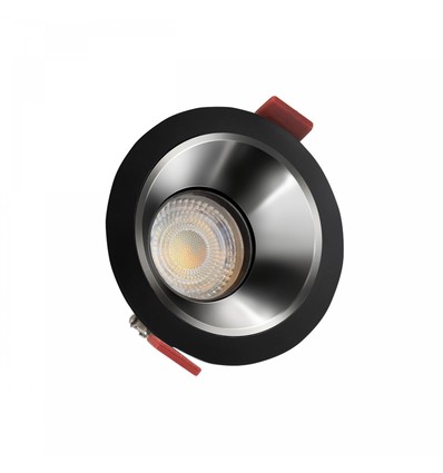 Fiale Comfort inbouwspot - Aluminium, zonder lichtbron, IP20, witte rand