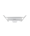 6W Ø11,5cm 2-in-1 inbouw- en opbouwpanel - 750lm, 4000K, witte rand, rond design
