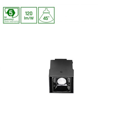 2W GRID Modell XS innfellingsspot - 3000K (Varm hvit)