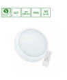 30W NYMPHEA CITY PRO 2 LED loftlampe med sensor - 4400lm, CCT, IP65, IK08, inkl. fjernbetjening, 5 års garanti