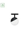 Lampe globe 10W SHIFT Basic - 9cm, 3000K, Noir