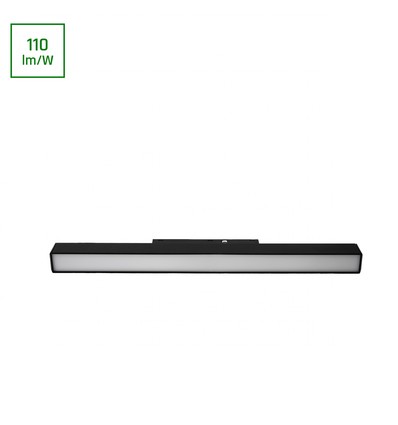Luminaire linéaire 15W SHIFT Basic Line S - 30cm, 3000K, noir