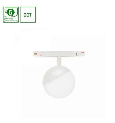 5W dimbar SHIFT Smart-skenspot Ø100x130mm - 165°, CCT, vit, Zigbee