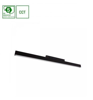 17W Dimbar SHIFT Smart-Line M skenbelysning 60,2cm - 100°, Svart, CCT, Zigbee