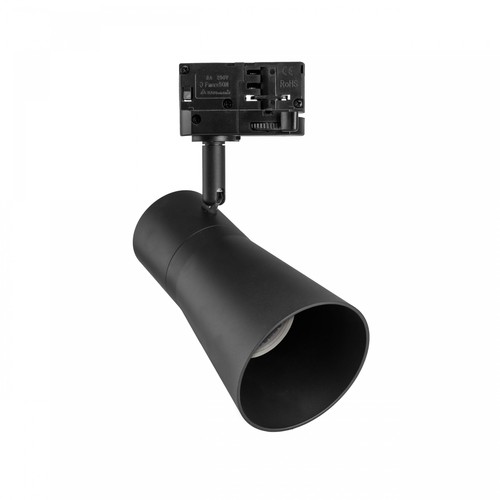 MADARA SCANDI 3-fase spanningsrail spot voor GU10 - Zwart, aluminium, zonder lichtbron, 3F4W